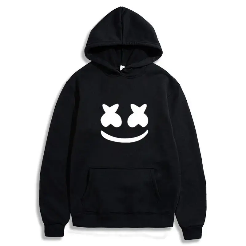 Dark Gray Marshmello Hoodie for Men Women Casual Hooded Sweatshirt - Image 11