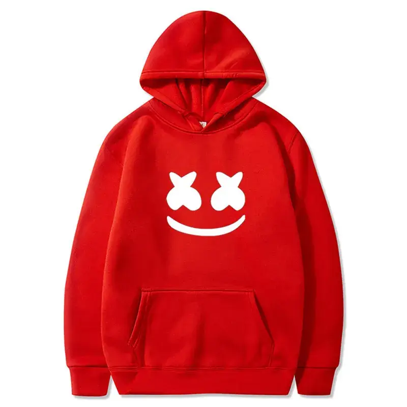 Dark Gray Marshmello Hoodie for Men Women Casual Hooded Sweatshirt - Image 12