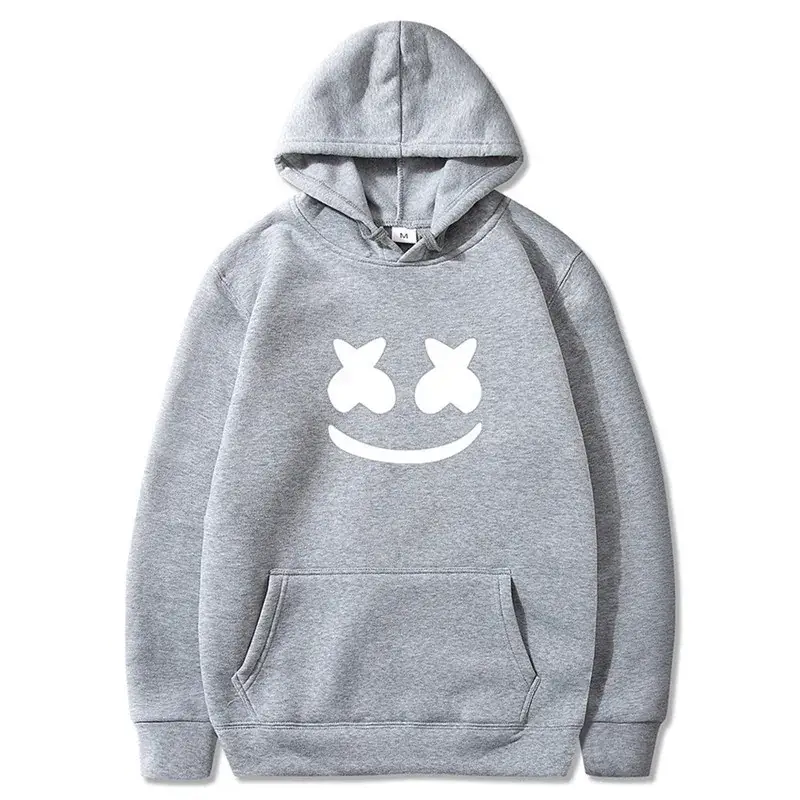 Dark Gray Marshmello Hoodie for Men Women Casual Hooded Sweatshirt - Image 13