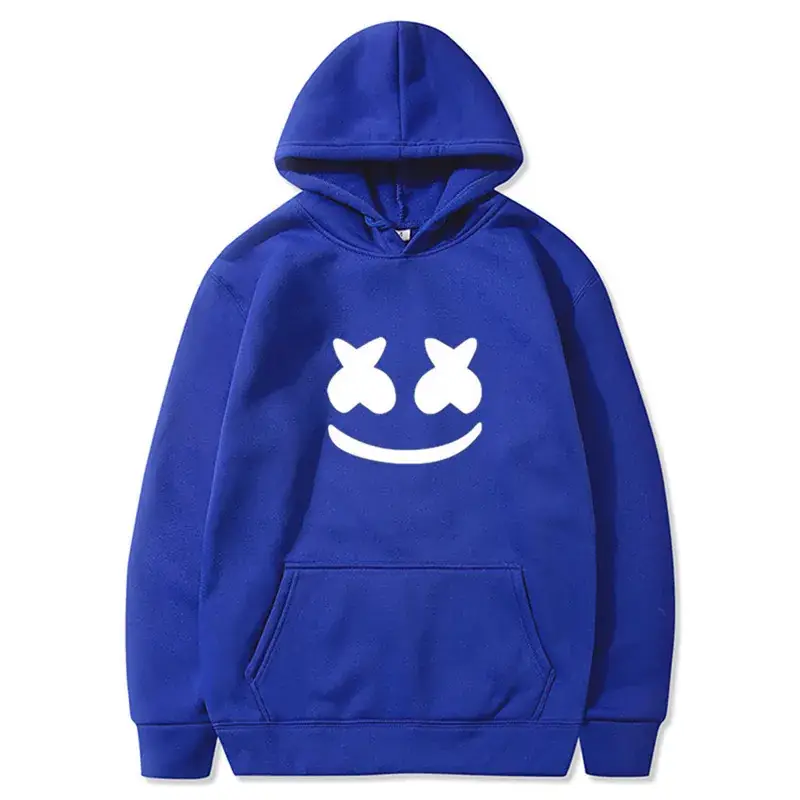 Dark Gray Marshmello Hoodie for Men Women Casual Hooded Sweatshirt - Image 14