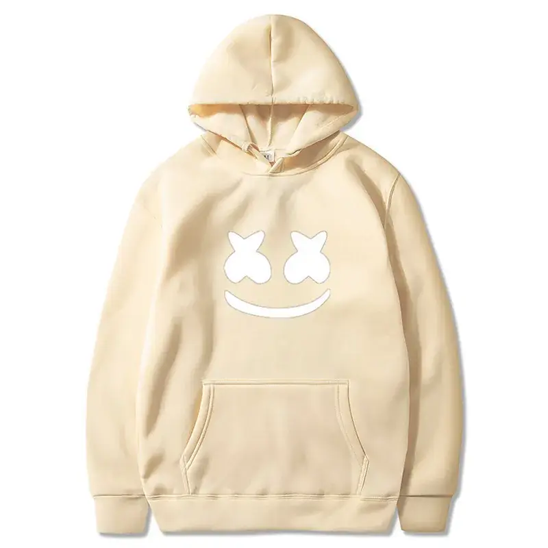 Dark Gray Marshmello Hoodie for Men Women Casual Hooded Sweatshirt - Image 17