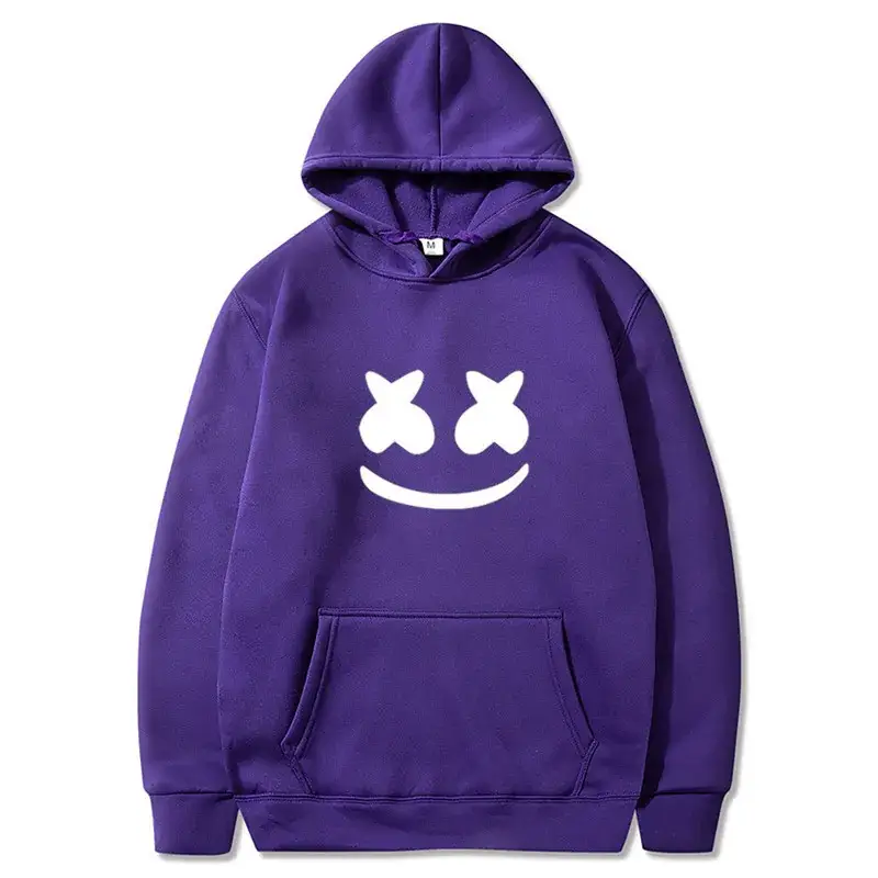 Dark Gray Marshmello Hoodie for Men Women Casual Hooded Sweatshirt - Image 19