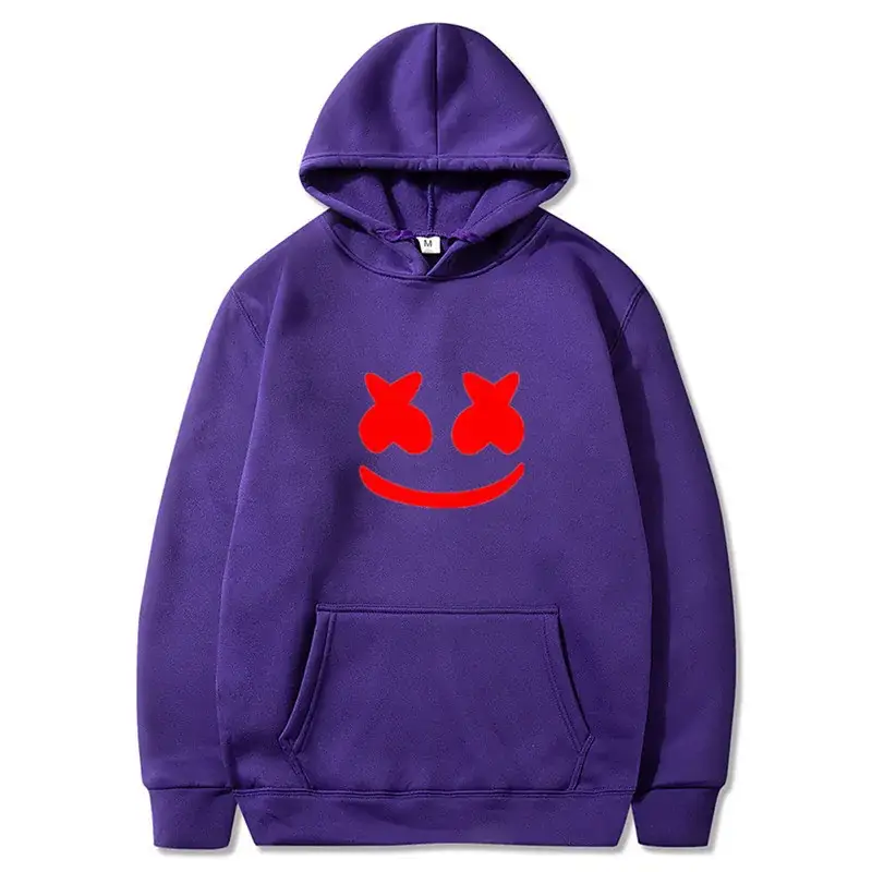 Dark Gray Marshmello Hoodie for Men Women Casual Hooded Sweatshirt - Image 27