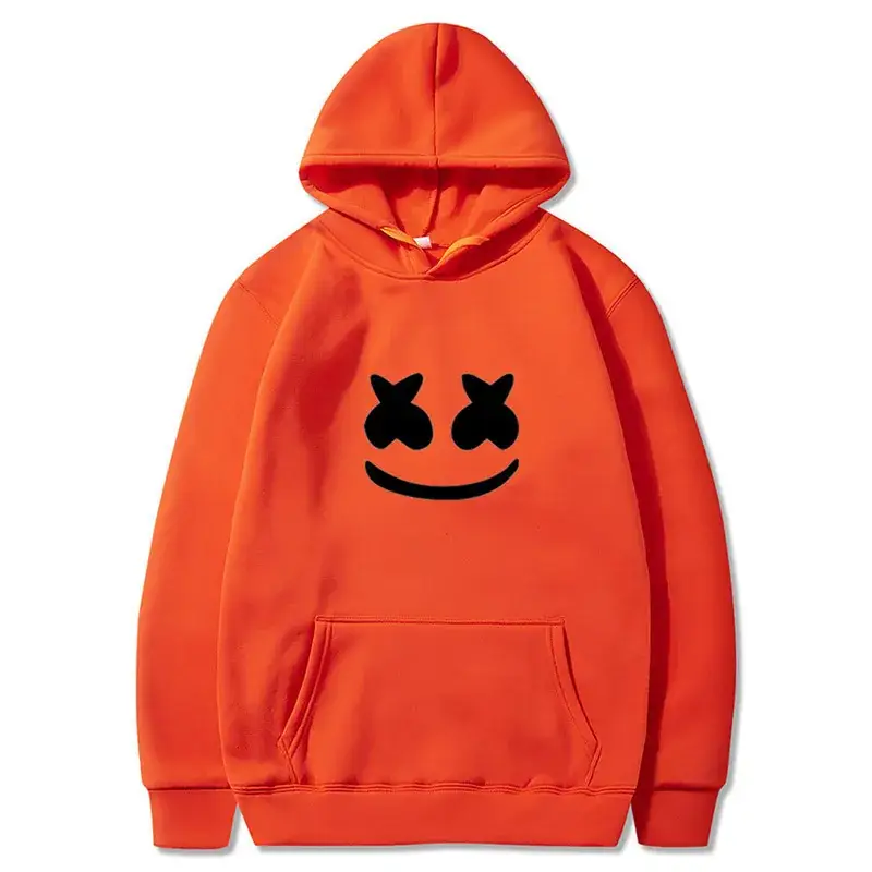 Dark Gray Marshmello Hoodie for Men Women Casual Hooded Sweatshirt - Image 8