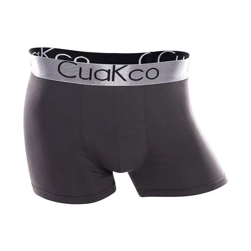Men's Navy Underwear with 4 Angle Bottom & Box Design