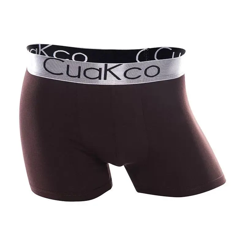 Men's Navy Underwear with 4 Angle Bottom & Box Design