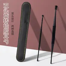 False Eyelash Tweezers Dolphin Gold Feather Clip — feature 9