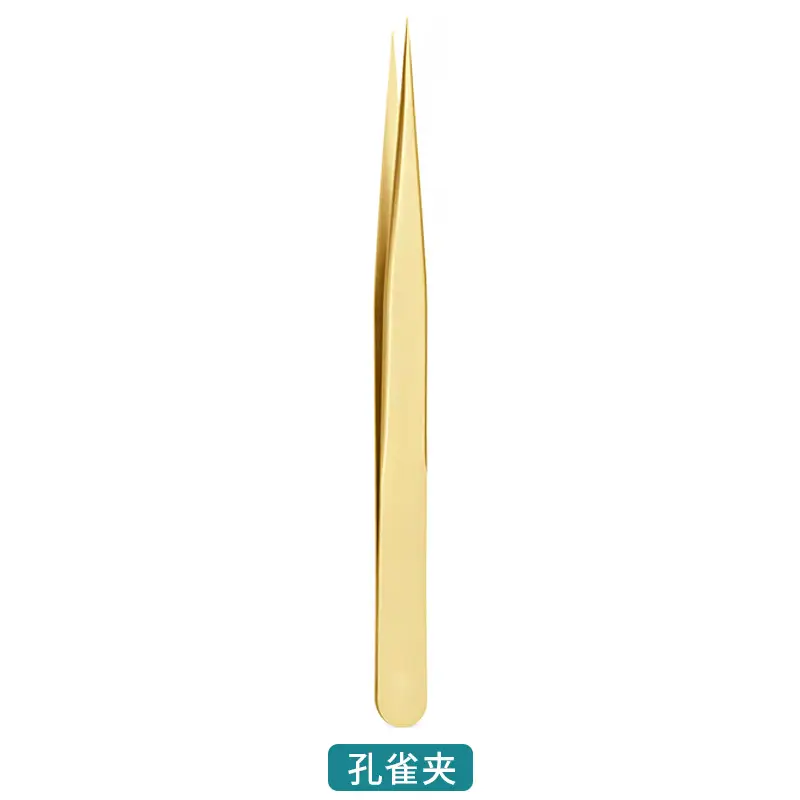 (Pearl Gold) Peacock Clip