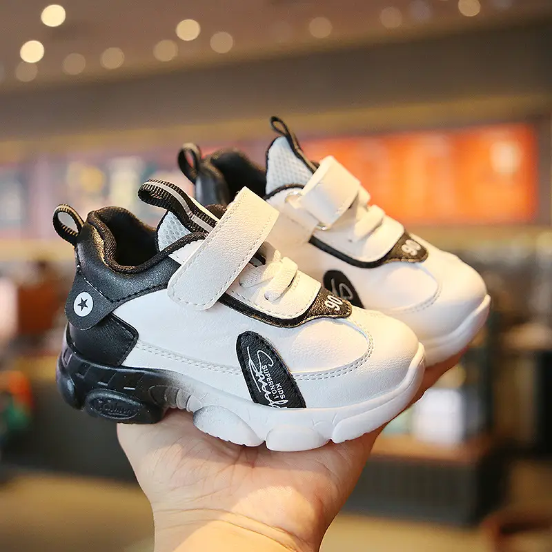 Clearance 2026 Kids White Soft Sole Walking Shoes - Image 6
