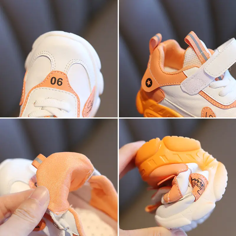 Clearance 2026 Kids White Soft Sole Walking Shoes - Image 7