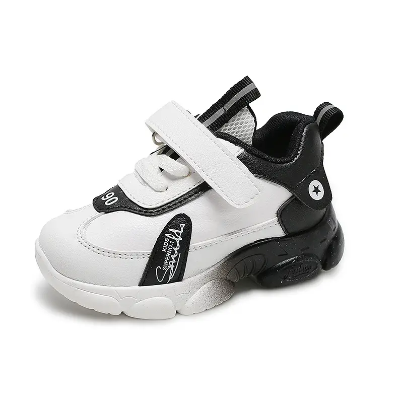 Clearance 2026 Kids White Soft Sole Walking Shoes