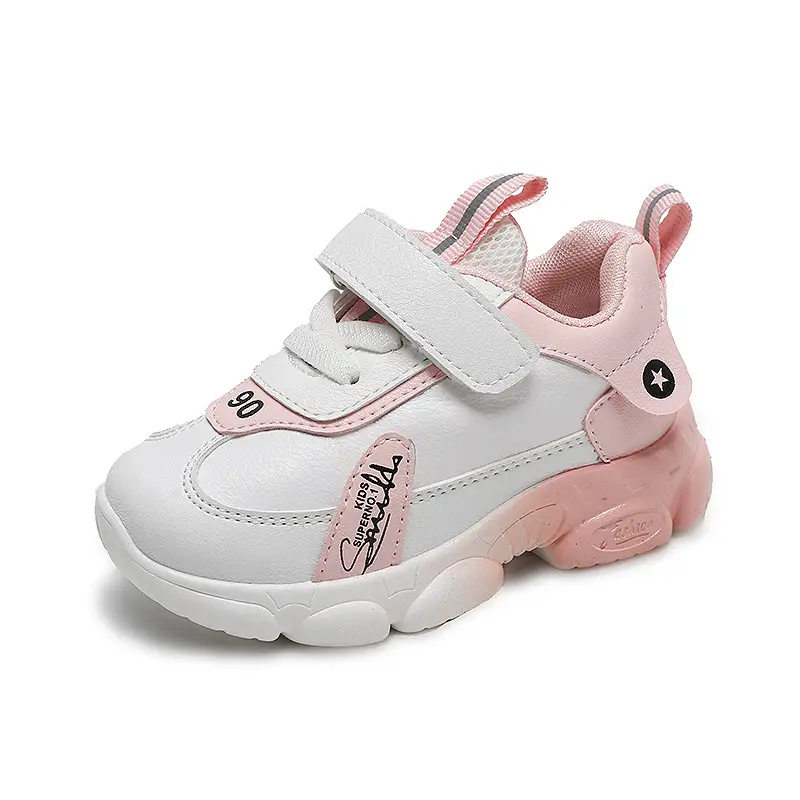 Clearance 2026 Kids White Soft Sole Walking Shoes - Image 2