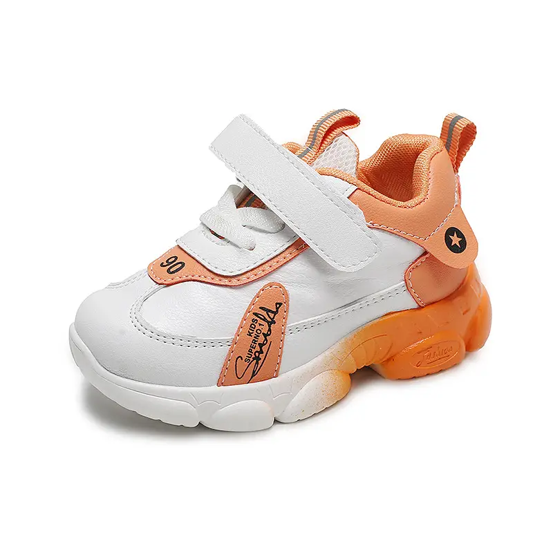 Clearance 2026 Kids White Soft Sole Walking Shoes - Image 3