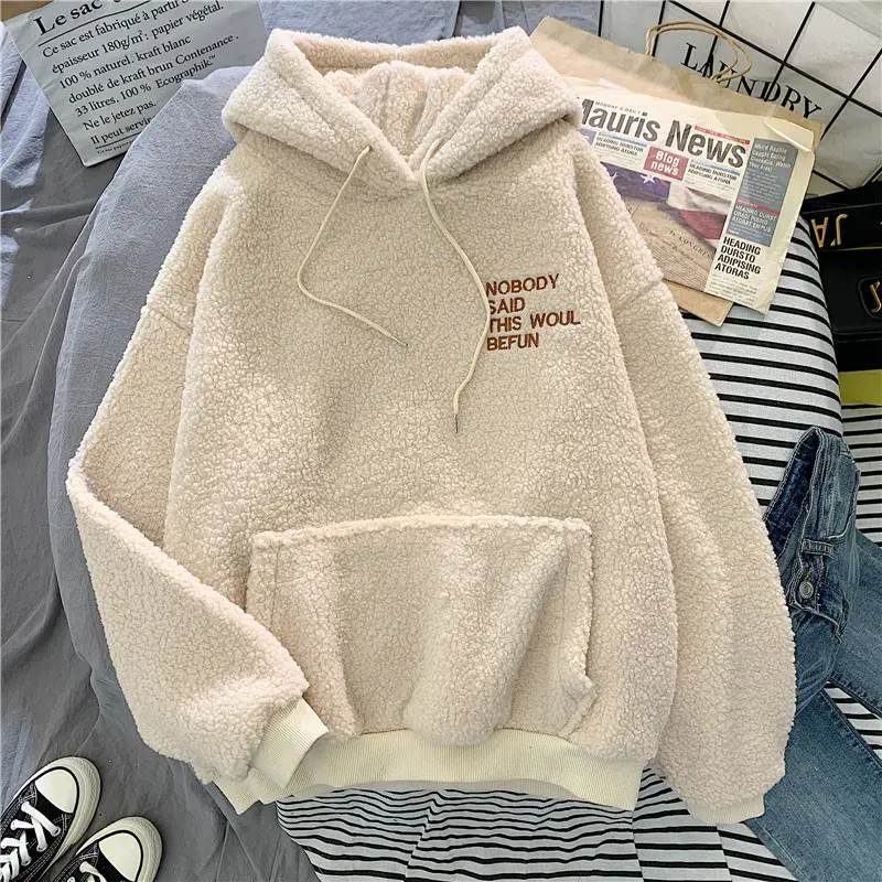 Women Fleece Hoodie Brown "I'm Not So Good" Dropshipping — feature 5
