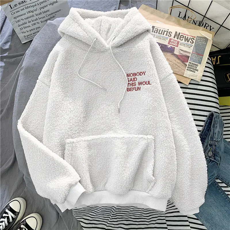 Women Fleece Hoodie Brown "I'm Not So Good" Dropshipping — feature 6