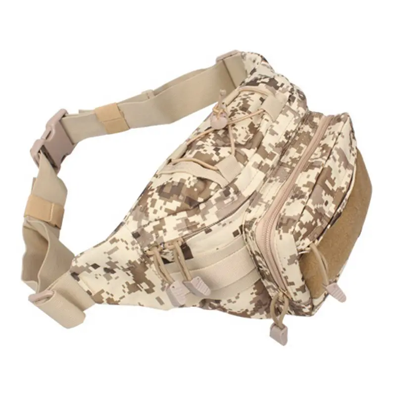 Outdoor Waist Bag Olive Green Multifunctional Sports Crossbody - Image 8