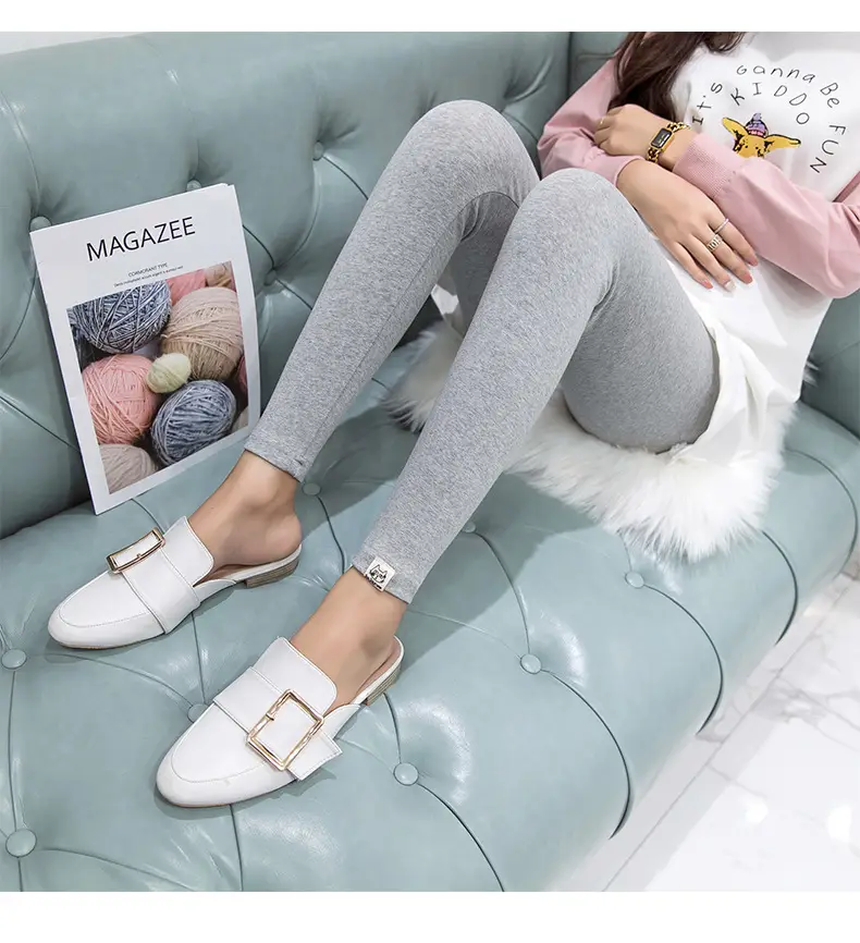 Maternity Leggings Slim Fit Belly Support Pants Autumn Winter — feature 14