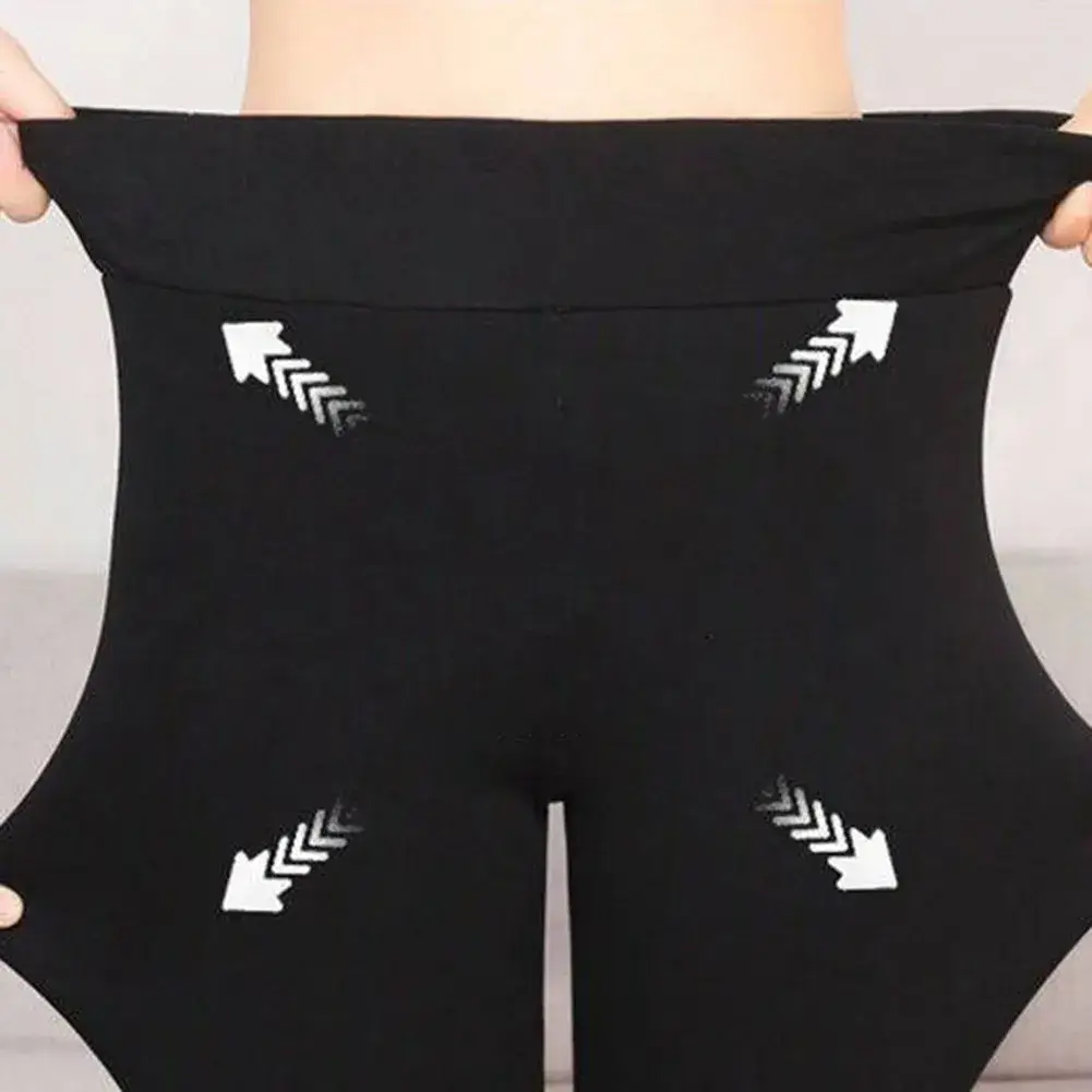 Black Fleece-lined High Waist Leggings for Girls — feature 37