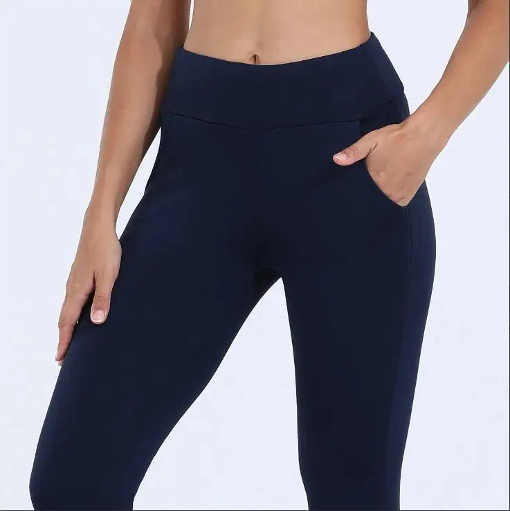 Black Fleece-lined High Waist Leggings for Girls - Image 10