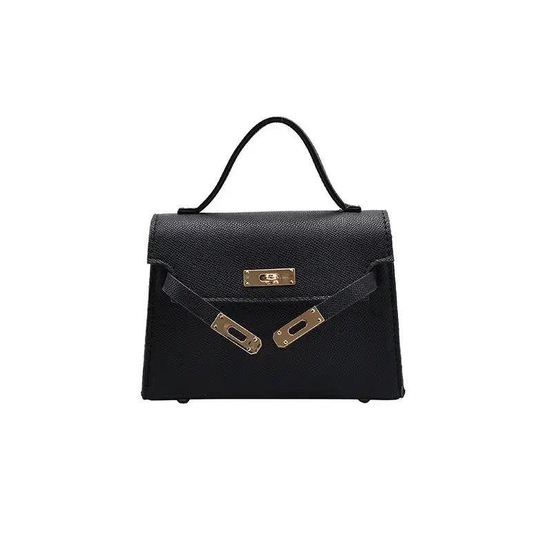 White Lock Buckle Shoulder Bag for Women - Image 10