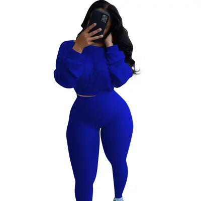 2021 White High Waist Sports Suit for Women - Image 22
