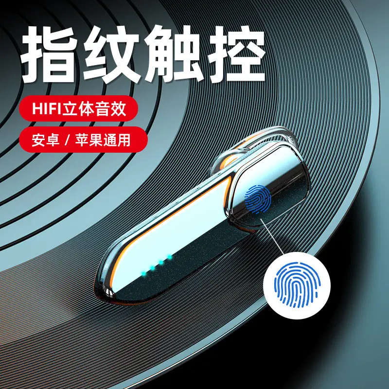 V19S Bluetooth Headset with Fingerprint Touch & Power Display - Image 9