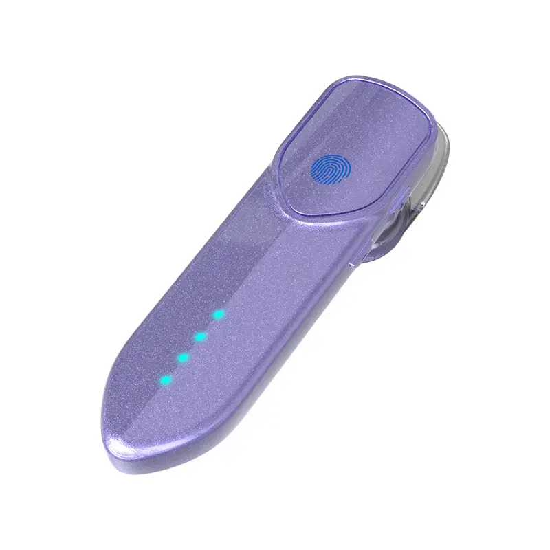 V19S Bluetooth Headset with Fingerprint Touch & Power Display - Image 4
