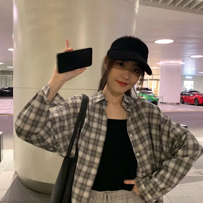 Plaid Long Sleeve Shirt Jacket for Women Autumn 2026 — feature 6