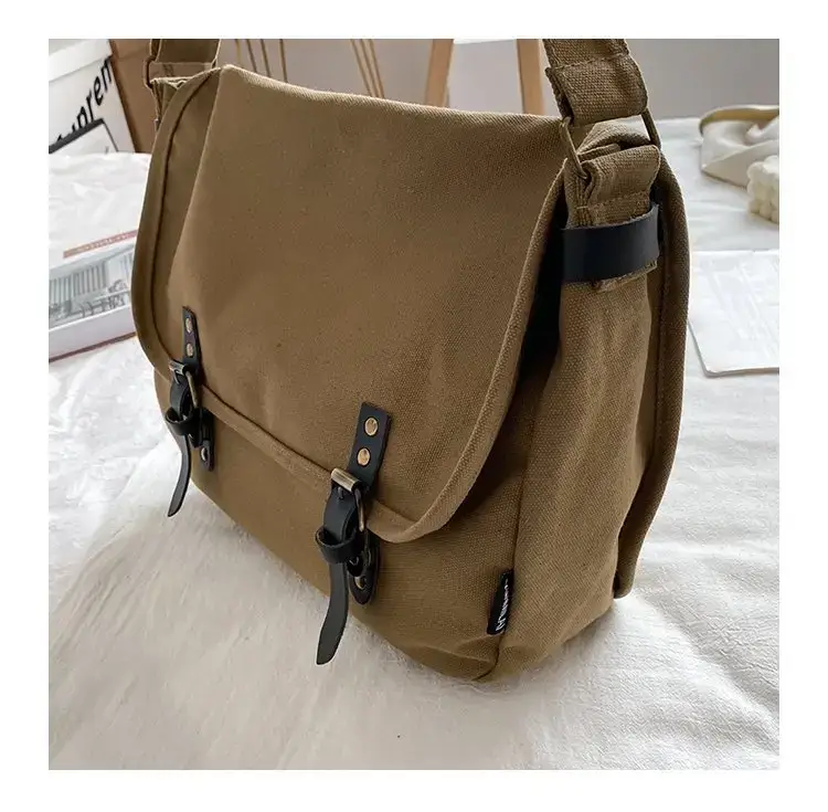 Japanese Student Canvas Crossbody Bag Large Capacity Women — feature 35