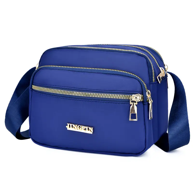 Waterproof Crossbody Bag for Women Purple Nylon - Image 4