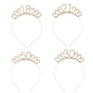 Happy Birthday Headband with Alloy Letters — feature 19