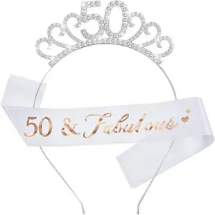 Happy Birthday Headband with Alloy Letters — feature 29