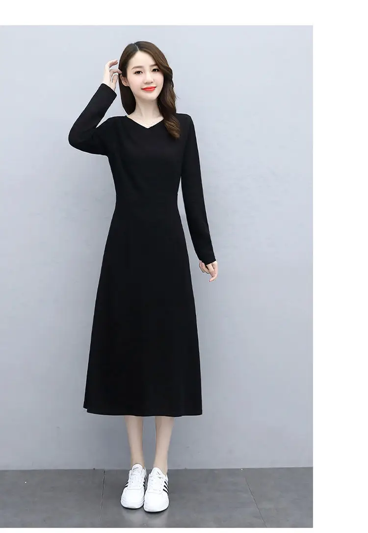 Women's 2-Piece Skirt Set Green Black Long Sleeve Hoodie — feature 28
