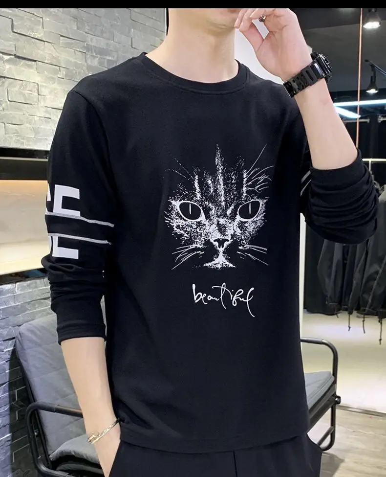 New Boys Long Sleeve Printed T-Shirt Yellow Snapback — feature 16