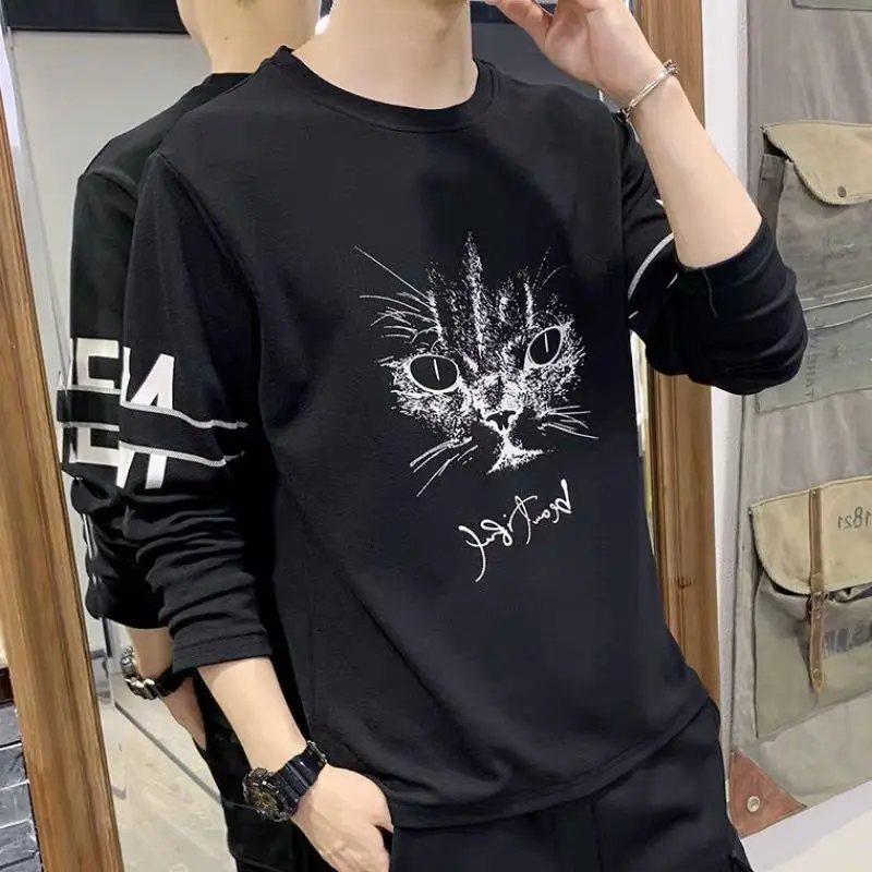 New Boys Long Sleeve Printed T-Shirt Yellow Snapback