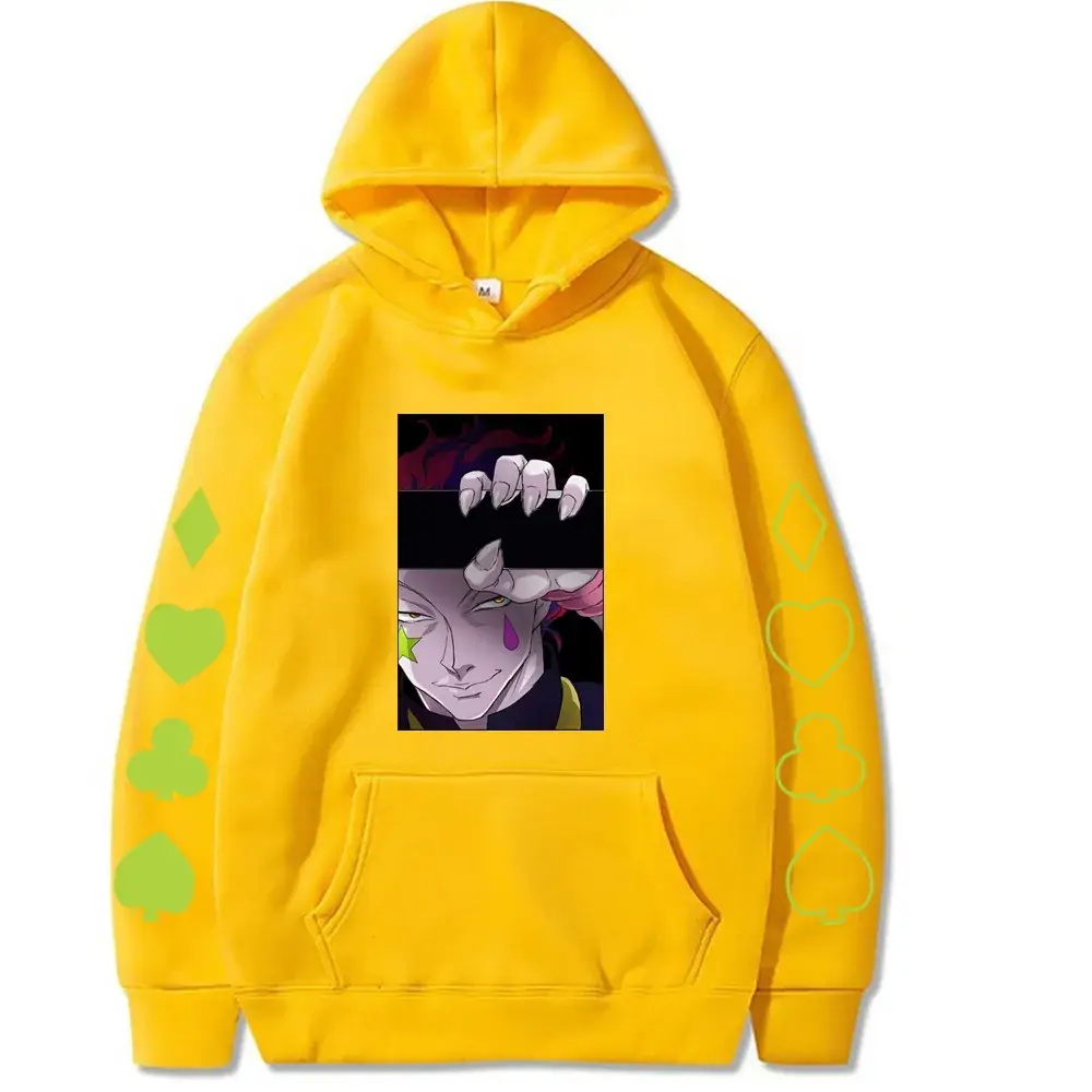 Pink Anime Hoodie for Men with Heart & Graphic Design - Image 7