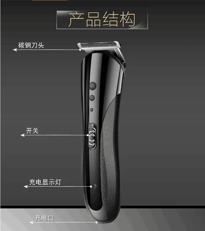 Three-in-One Hair Clipper Razor for Men — feature 2