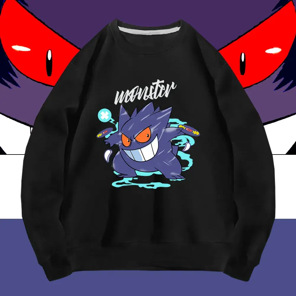 Men's Pink Unwrutter Pokemon Crewneck Sweatshirt - Image 12