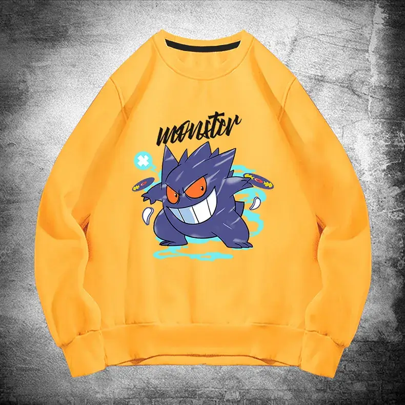 Men's Pink Unwrutter Pokemon Crewneck Sweatshirt - Image 13