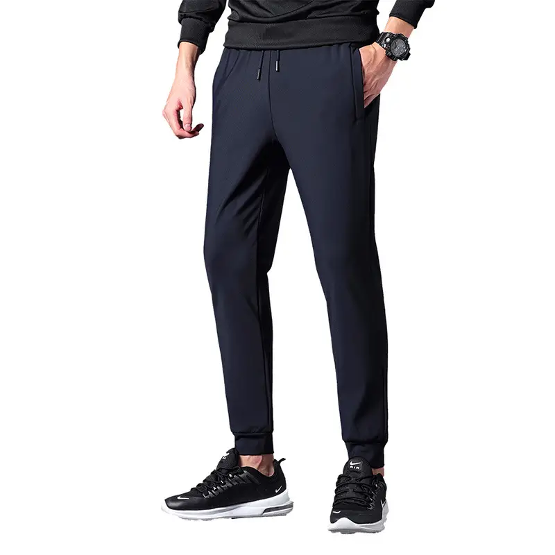 Wei Pants Men's Winter Lambskin Pants Loose Cotton Korean Fashionable Thickened Casual Pants Men's Factory Hair - Image 8