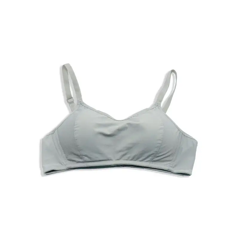 Yidaemeng 635 smooth without steel ring thin AB Cup tube top anti-light women's underwear bra breathable