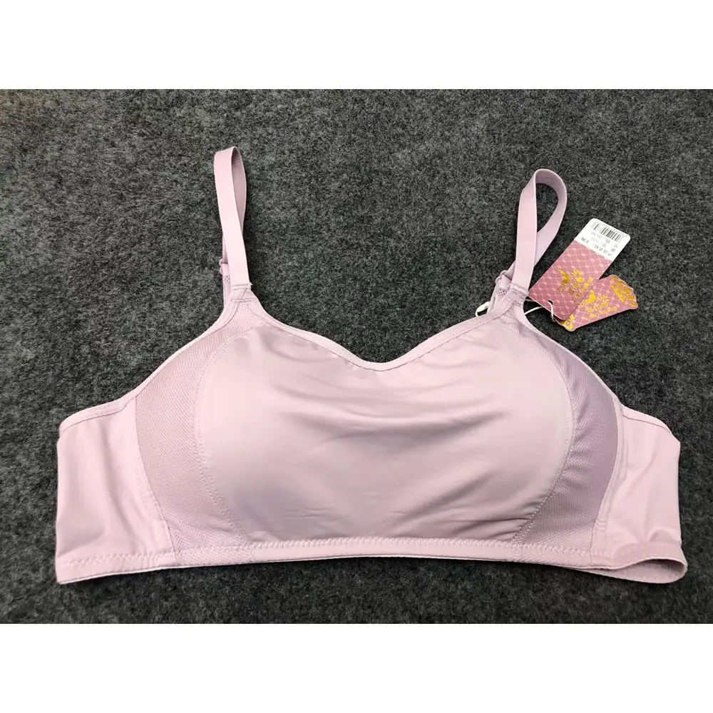 Yidaemeng 635 smooth without steel ring thin AB Cup tube top anti-light women's underwear bra breathable