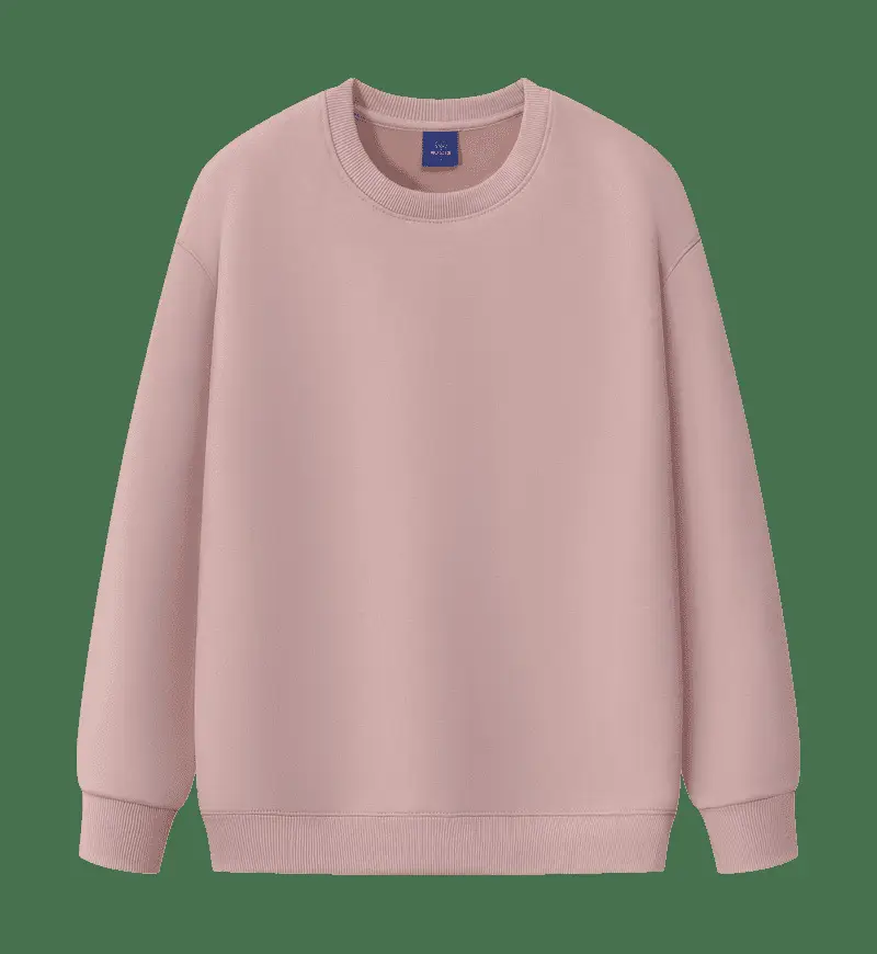Grey Cotton Hooded Sweatshirt with Drawstring Cap - Image 17