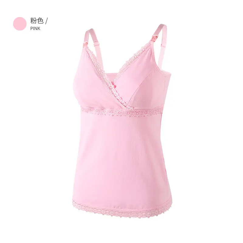 Pure Cotton Postpartum Nursing Bra Maternal Front Opening Buckle