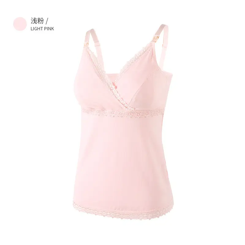Pure Cotton Postpartum Nursing Bra Maternal Front Opening Buckle