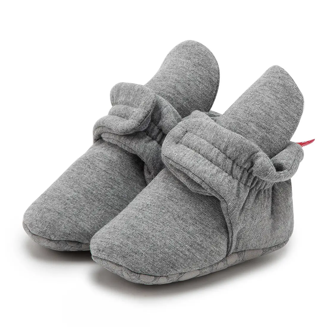 Grey Baby Shoes 0-1 Years Non-Falling Cotton
