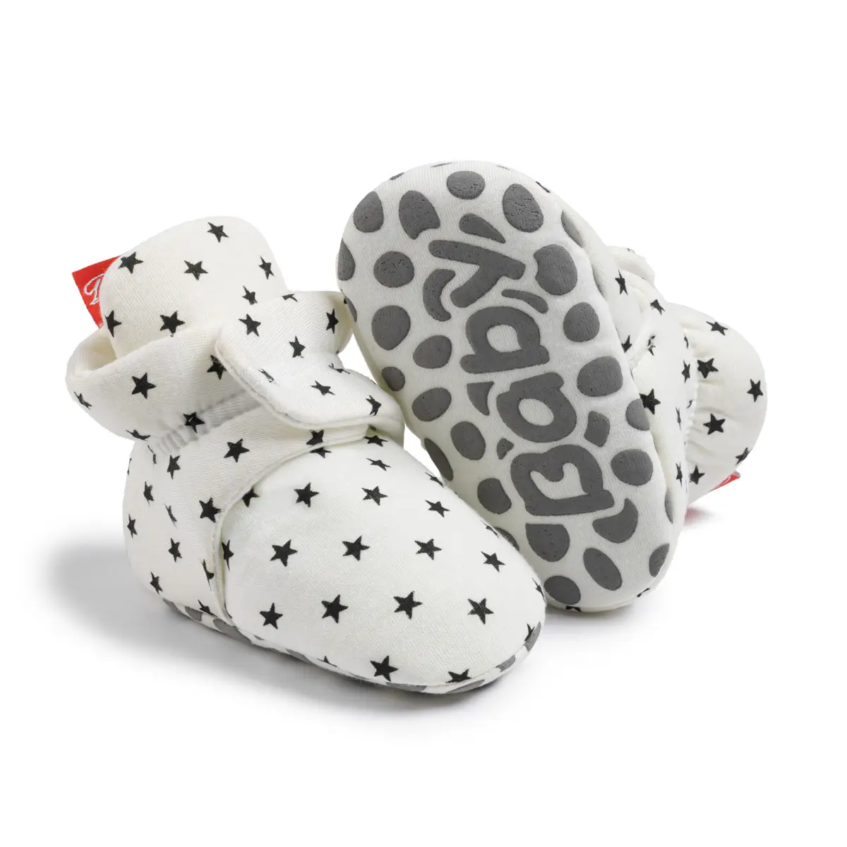 Grey Baby Shoes 0-1 Years Non-Falling Cotton