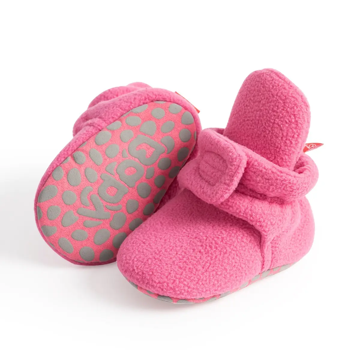 Grey Baby Shoes 0-1 Years Non-Falling Cotton