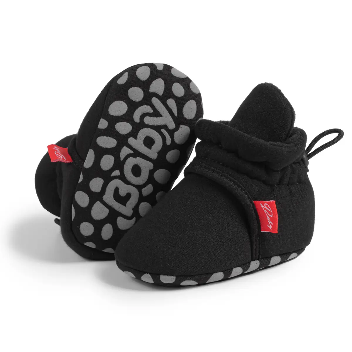 Grey Baby Shoes 0-1 Years Non-Falling Cotton