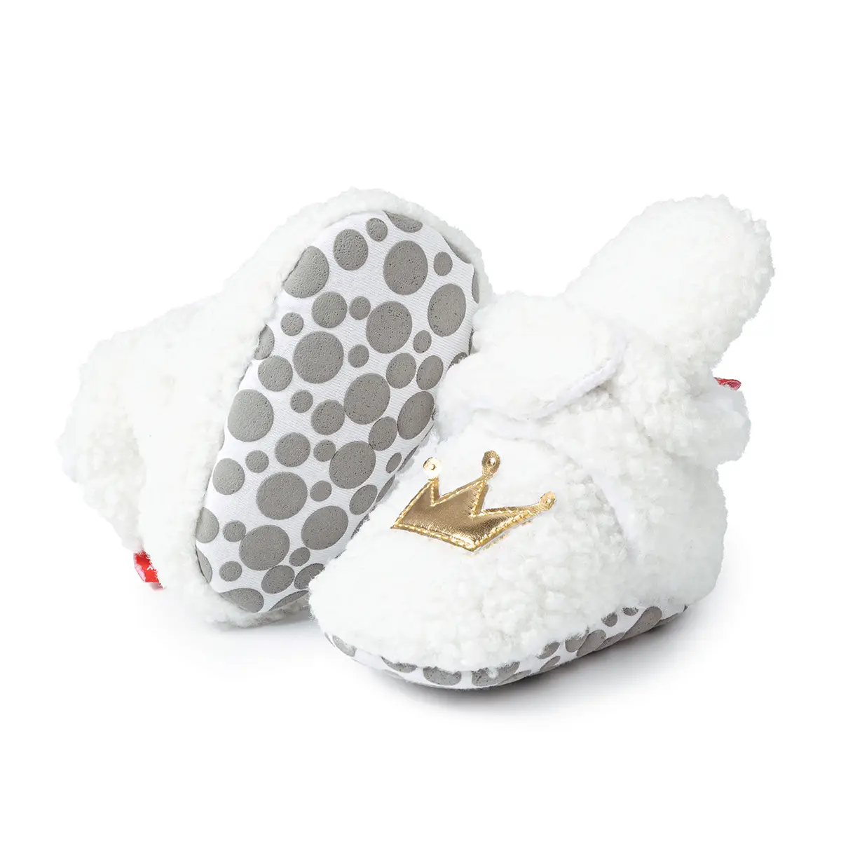 Grey Baby Shoes 0-1 Years Non-Falling Cotton